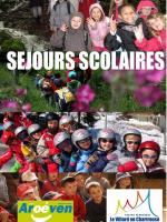 Séjours scolaires Le Villard 2013-2014